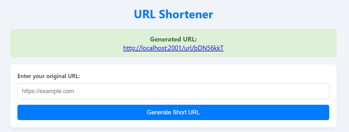 URL Shortener